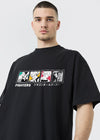 Dragon Ball Fighters Men Oversized Printed T-Shirt