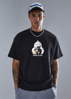 Nikaman Men Oversized Printed T-Shirt