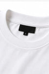Shiva Rudra Roop | 280 GSM French Terry Biwash Oversized T-Shirt - White